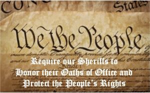 We the People Require Sheriffs
