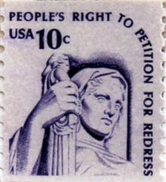 10cent stamp petition for redress